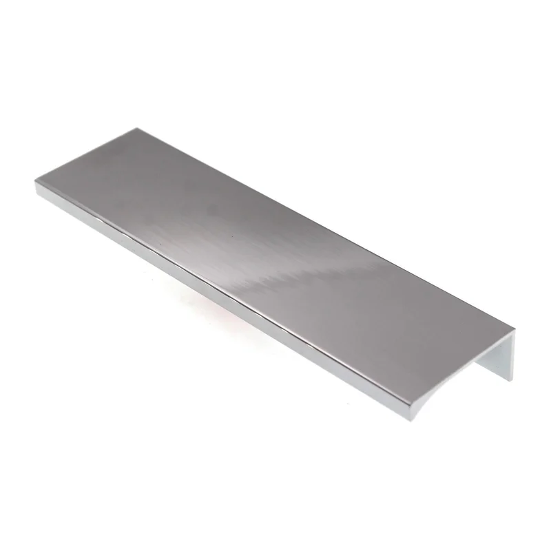 Pride 6 Inch Edge Tab Pulls Cabinet Finger Pull Polished Chrome P1806-PC
