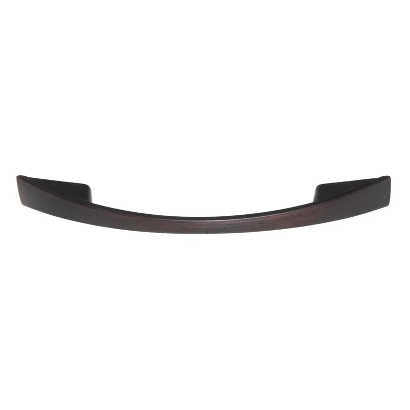 Pride Modern Bow Cabinet Pull 3 3/4" (96mm) Ctr Oil-Rubbed Bronze P82103-10B