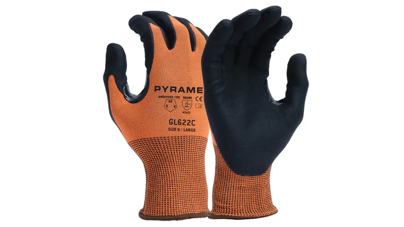 Pyramex GL622C- XL Micro-Foam Nitrile A6 Cut