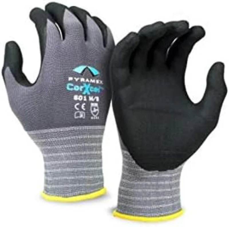 Pyramex L CorXcel - Micro-Foam Nitrile Gloves - Pair GL601 L