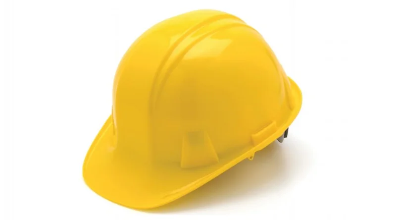 Pyramex Sl Series Cap Style Hard Hat Yellow Cap Style 4-Point Ratchet Yellow