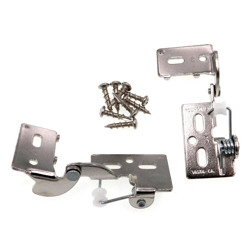 Replace Amerock BP2603 Nickel Knife Pivot Cabinet Hinges 1/4" Overlay Youngdale #3