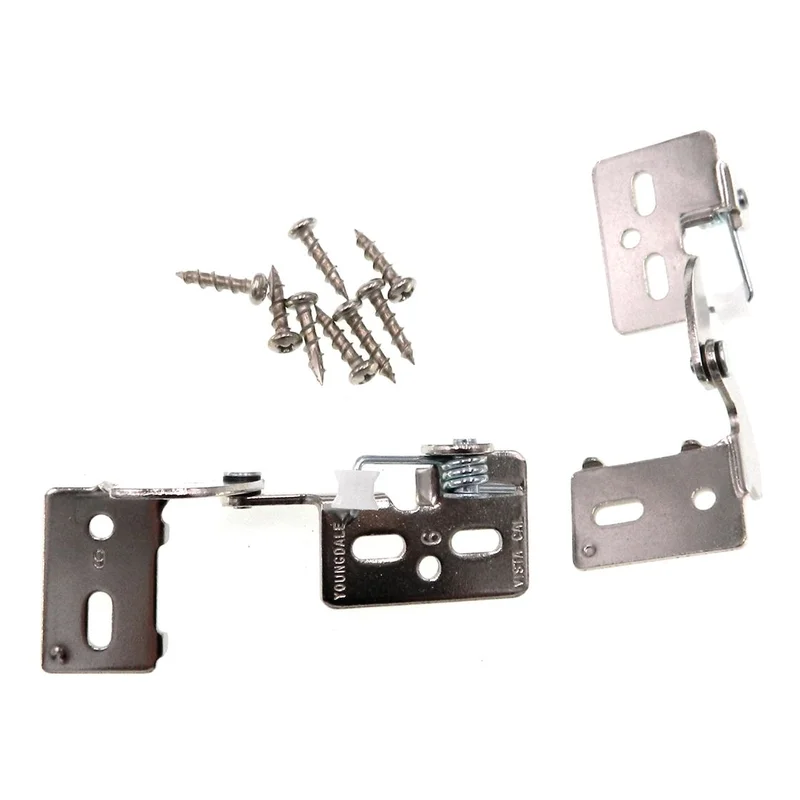 Replace Amerock BP2606 Nickel Knife Pivot Cabinet Hinges 1/2" Overlay Youngdale #6