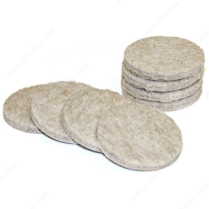 Richelieu ECO FELTAC Beige Round Felt Pads