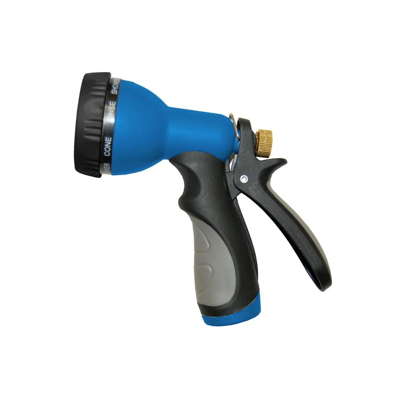 Rugg Manufacturing 9 Pattern Zinc Nozzle Blue