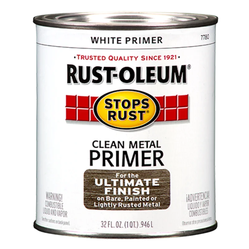 Rust-Oleum Clean Metal Primer Flat White
