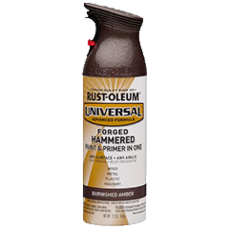 Rust-Oleum Forged Hammered Spray Paint Burnished Amber