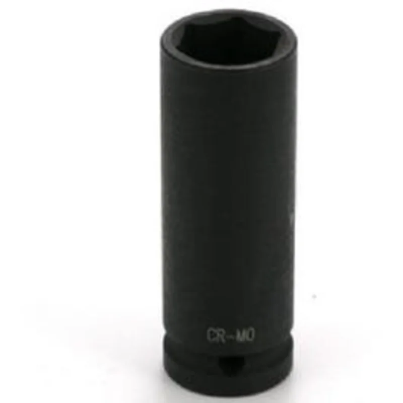 SAE Deep Impact Socket, 6-Point, 1/2-In. Drive, 11/16-in.