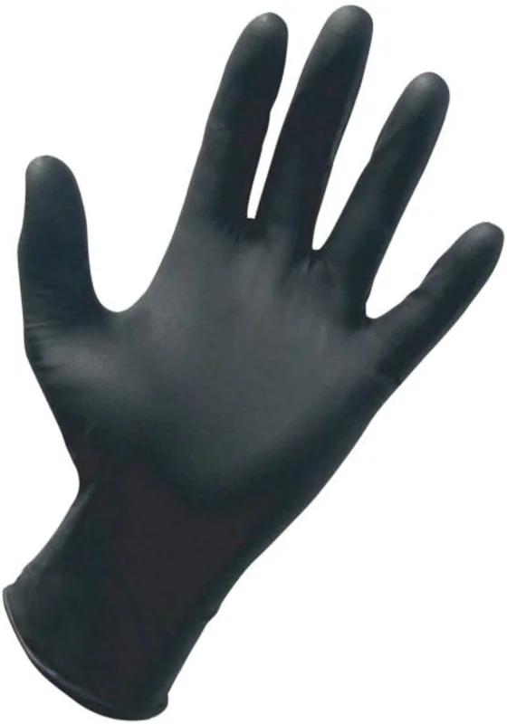 SAS Safety 66541 Derma-Pro Powder -Free Nitrile Gloves-4mm-Small(100-pk)