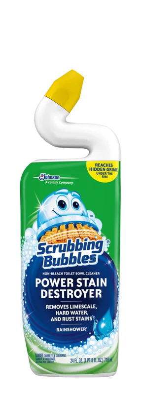 SC Johnson Professional Scrubbing Bubbles Power Stain Destroyer Toilet Bowl Cleaner