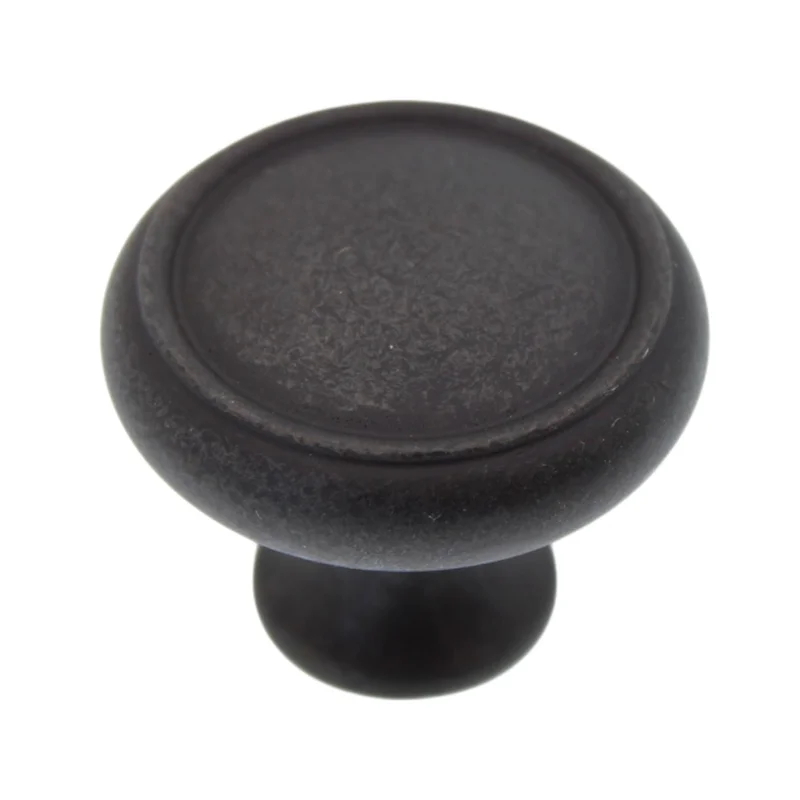Schaub And Company 1 1/4" Solid Brass Cabinet Knob Distressed Bronze 711-DBZ