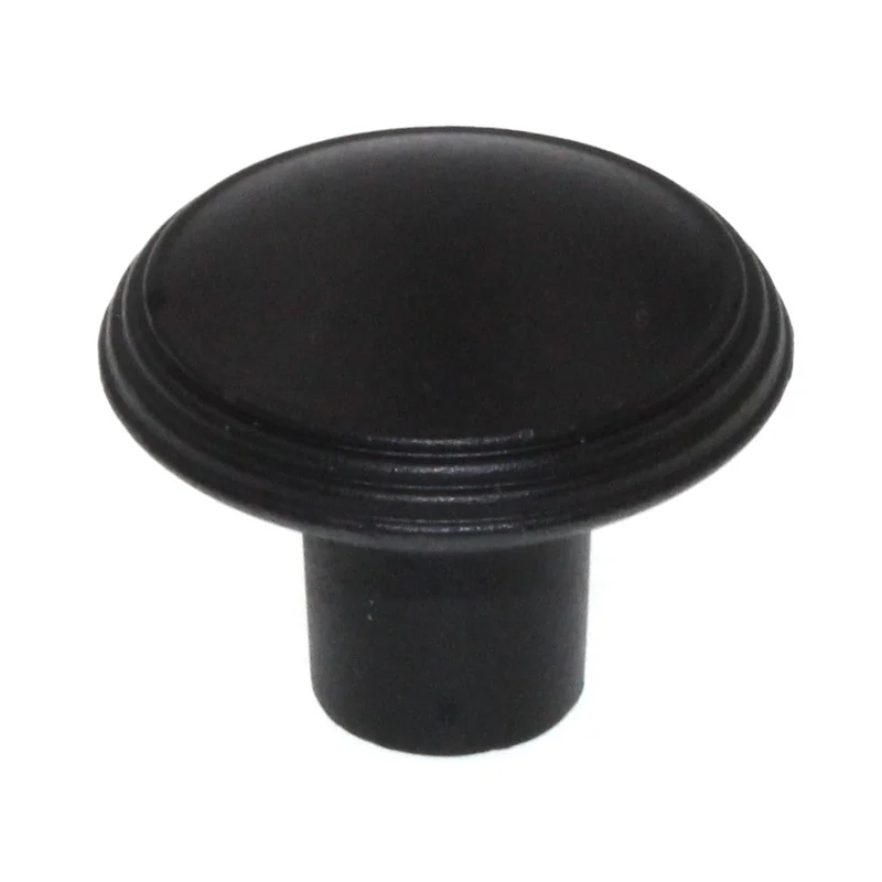 Schaub And Company 1 1/8" Cabinet Knob Matte Black 166-MB