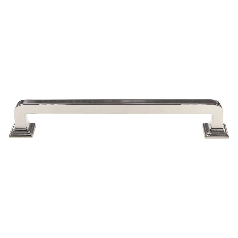 Schaub And Company Menlo Park Cabinet Bar Pull 6" Ctr Polished Nickel 537-PN