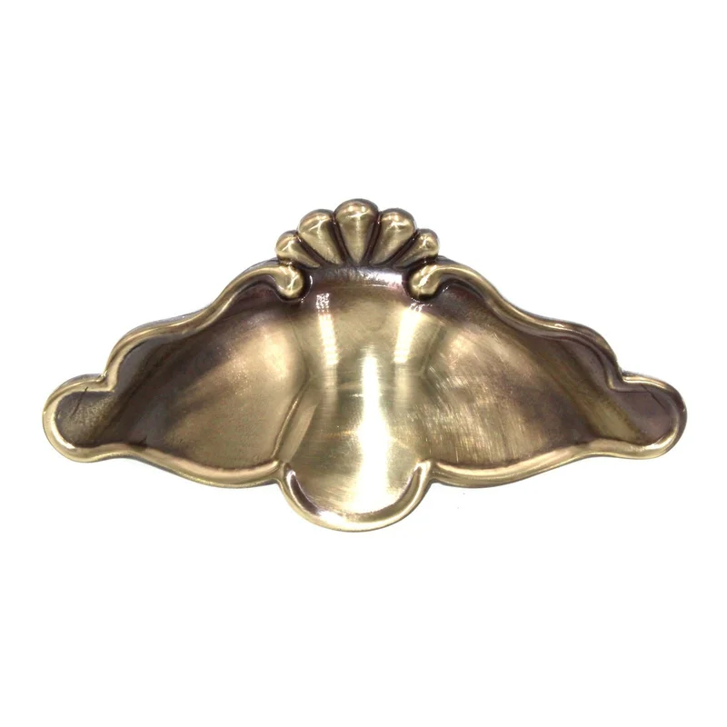 Schaub And Company Montcalm Drawer Cup Pull 3" Ctr Antique Light Polish 793-ALP
