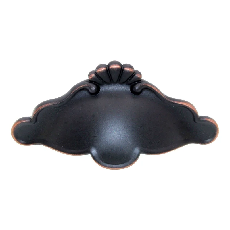 Schaub And Company Montcalm Drawer Cup Pull 3" Ctr Michelangelo Bronze 793-MIBZ