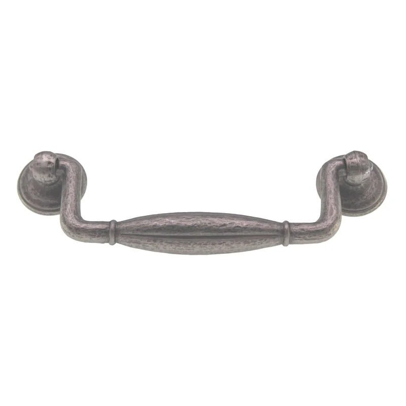 Schaub And Company Siena Drawer Bail Pull 5" (128mm) Ctr Vibra Nickel 258-VN