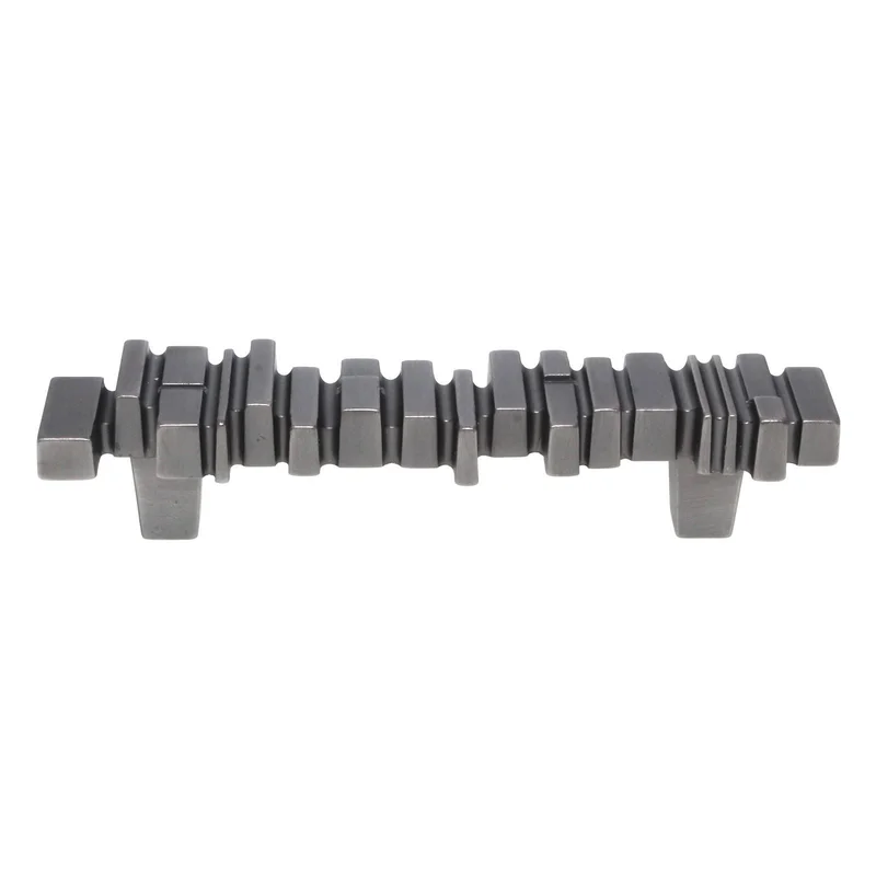 Schaub And Company Stonehenge Cabinet Bar Pull 4" Ctr Antique Nickel 291-AN