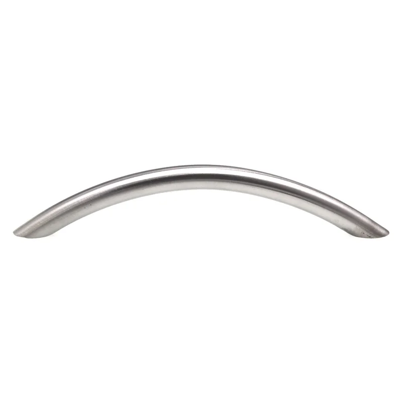Schaub Cabinet Bow Arch Pull 5" (128mm) Ctr Brushed Stainless Steel SSBOW128