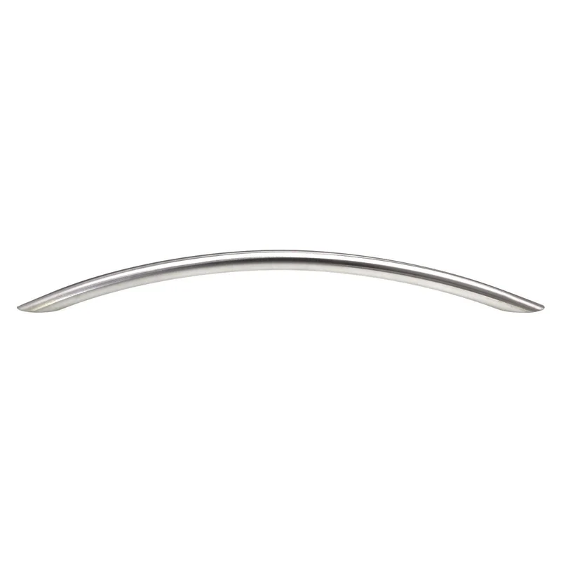 Schaub Cabinet Bow Pull 8 13/16" (224mm) Ctr Brushed Stainless Steel SSBOW224