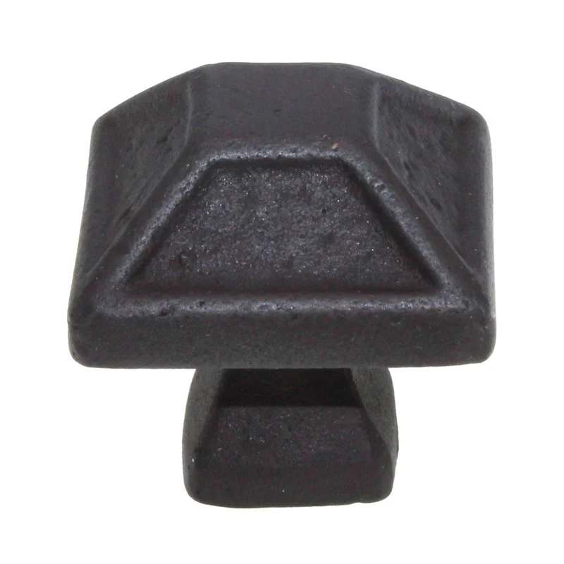 Schaub Kelmscott Manor 1 1/4" Square Cabinet Knob Dark Bronze 821-DKBZ