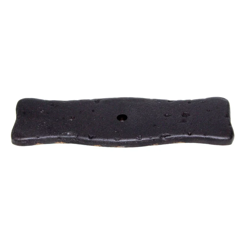 Schaub Kelmscott Manor 3 1/2" Cabinet Knob Backplate Dark Bronze 822-DKBZ