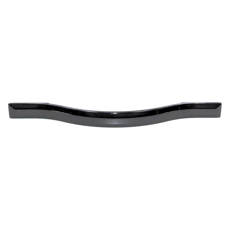 Schaub Skyevale Cabinet Pull 5" (128mm), 6 1/4" (160mm) Ctr Black Chrome 305-BC