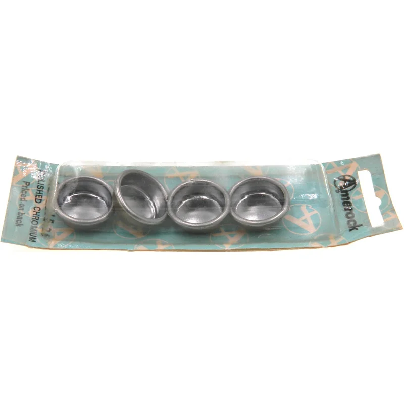 Set of 4 Amerock Chrome 15/16" Flush Sliding Door Recessed Pulls AO2215-26