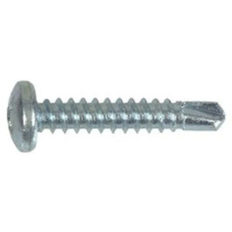 Sheet Metal Screws, Pan Head Phillips, Zinc Coated, 1/2-In. x #8, 1-Lb.