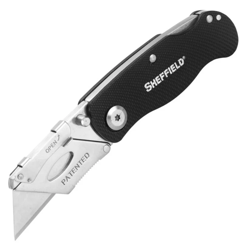 Sheffield 12613 Folding Lock Back Utility Knife