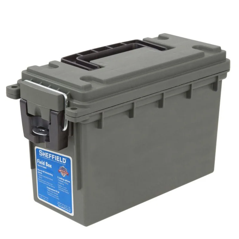 Sheffield 12626 Field Box Olive Drab Green Olive Drab Green
