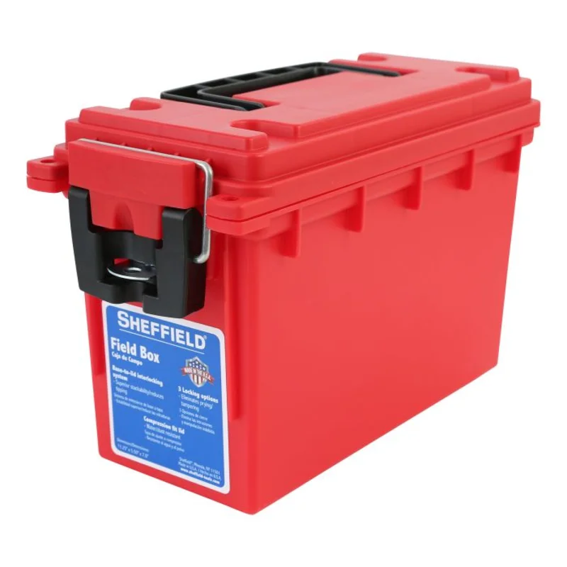 Sheffield 12636 Field Box Red Red