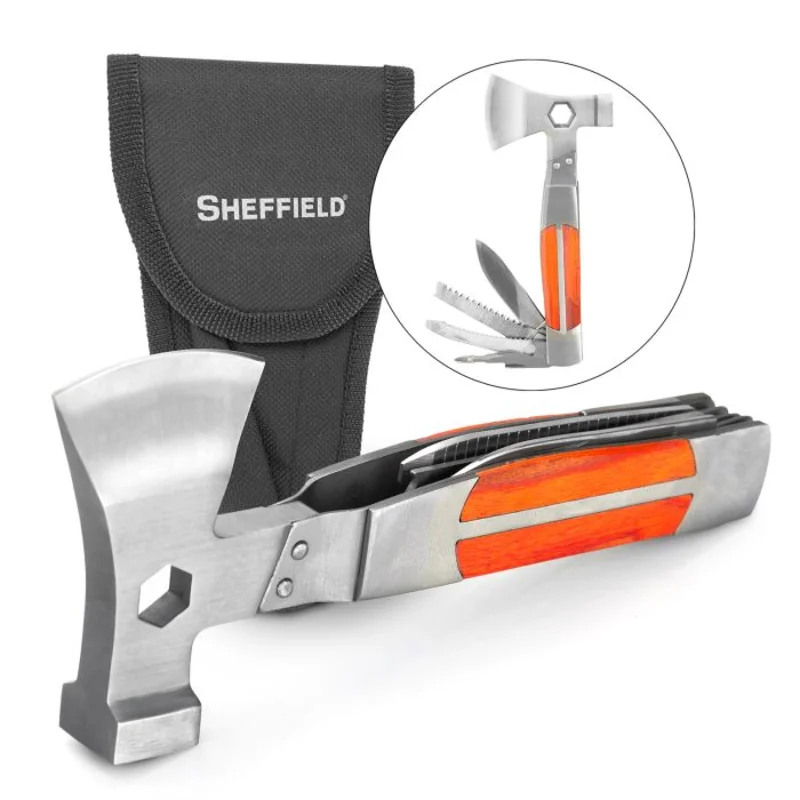 Sheffields Camping Series 12301 Camper 12-in-1 Multi-Tool