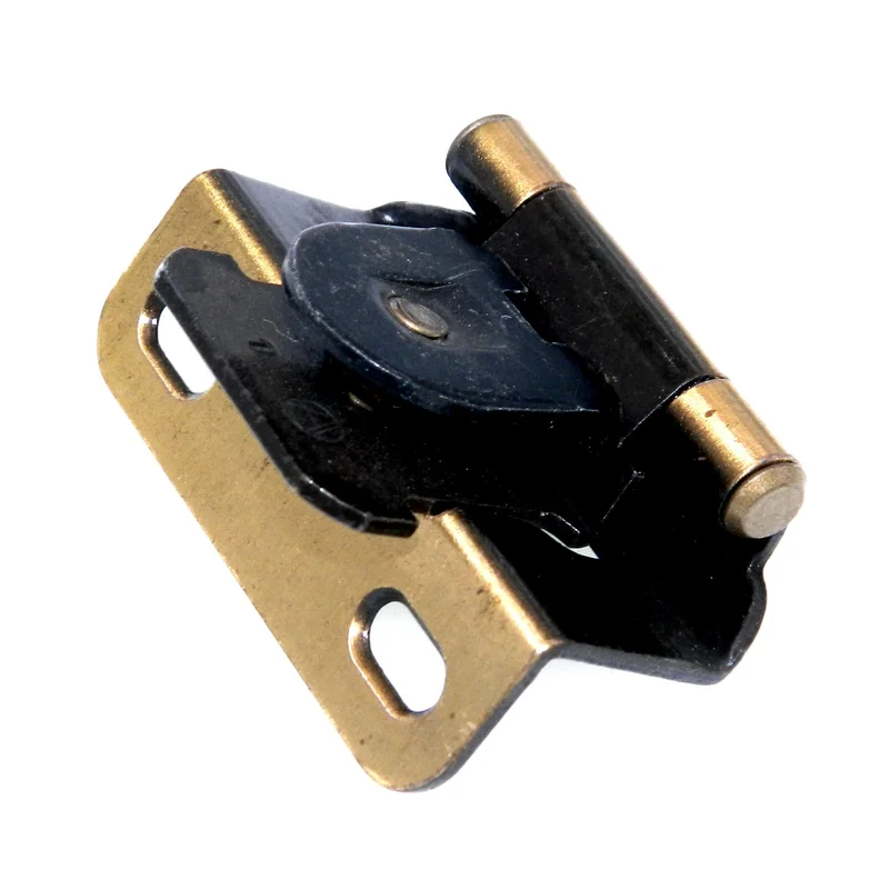 Single Demountable Cabinet Hinge 1/2" Overlay Antique English CM8719-AE