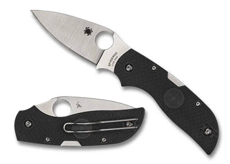 Spyderco Chaparral Gray FRN - PlainEdge (C152PGY)