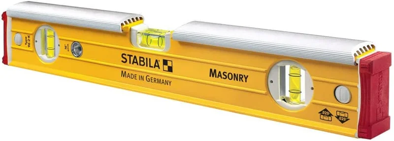 Stabila 16" MASONS LEVEL TYPE 196-2 K W/SHIELD 36416