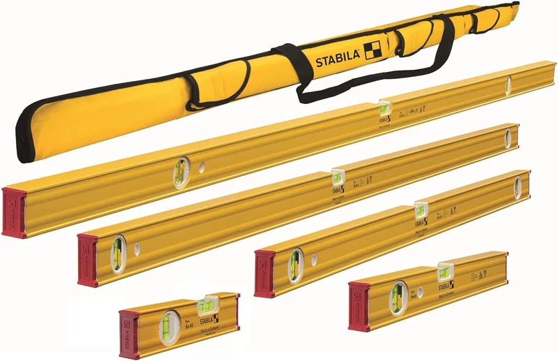 Stabila 29872 72 COMPLETE TYPE 80 AS-2 5 LEVEL SET & CASE