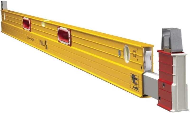 Stabila 6'-10' PLATE LEVEL W/REMOVABLE STANDOFFS 35610