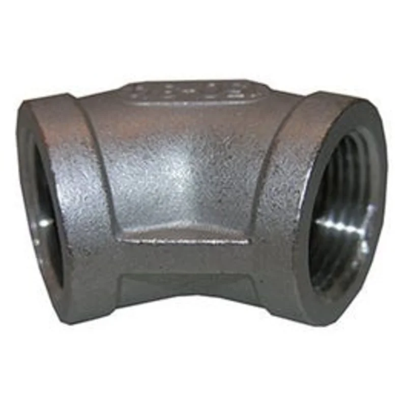 Stainless Steel 45 Degree Pipe Elbow, 3/4-In.