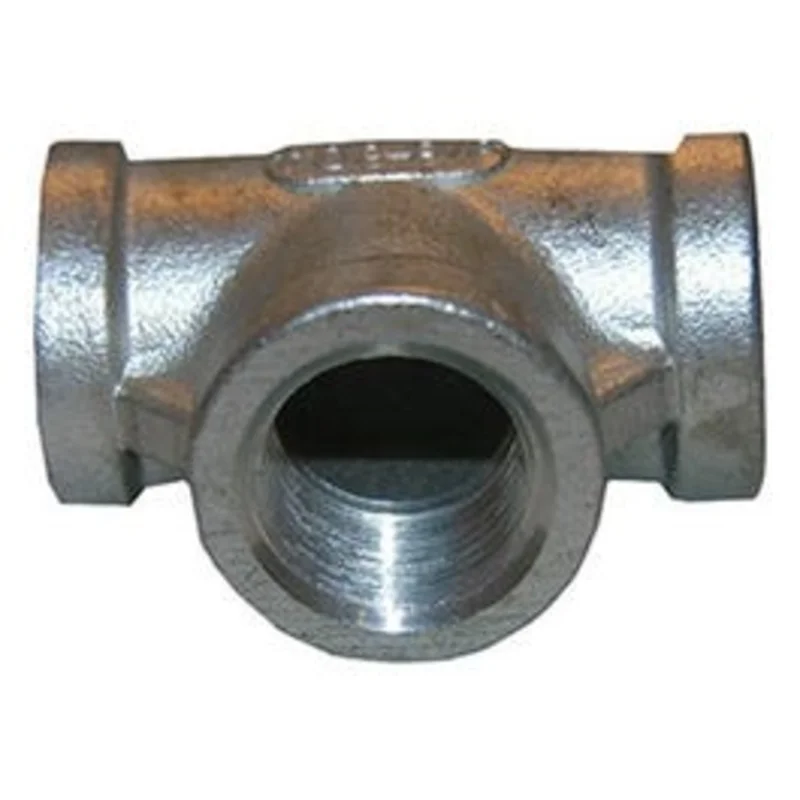 Stainless Steel Female Iron Pipe Tee, 3/8-In.