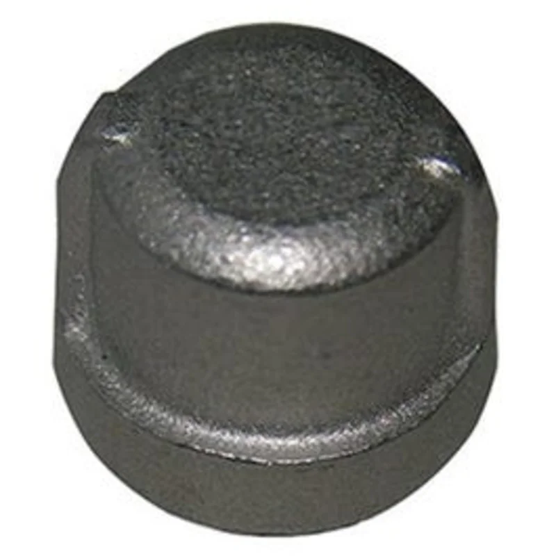 Stainless Steel Pipe Cap, 1/4-In.