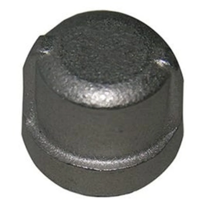 Stainless Steel Pipe Cap, 1/8-In.