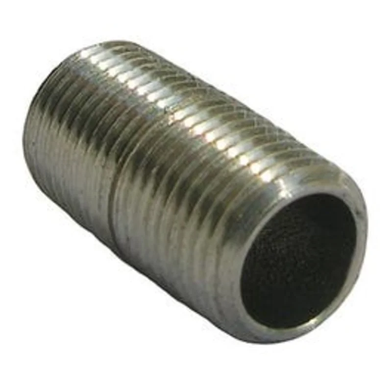 Stainless Steel Pipe Nipple, 1/8-In. x Close