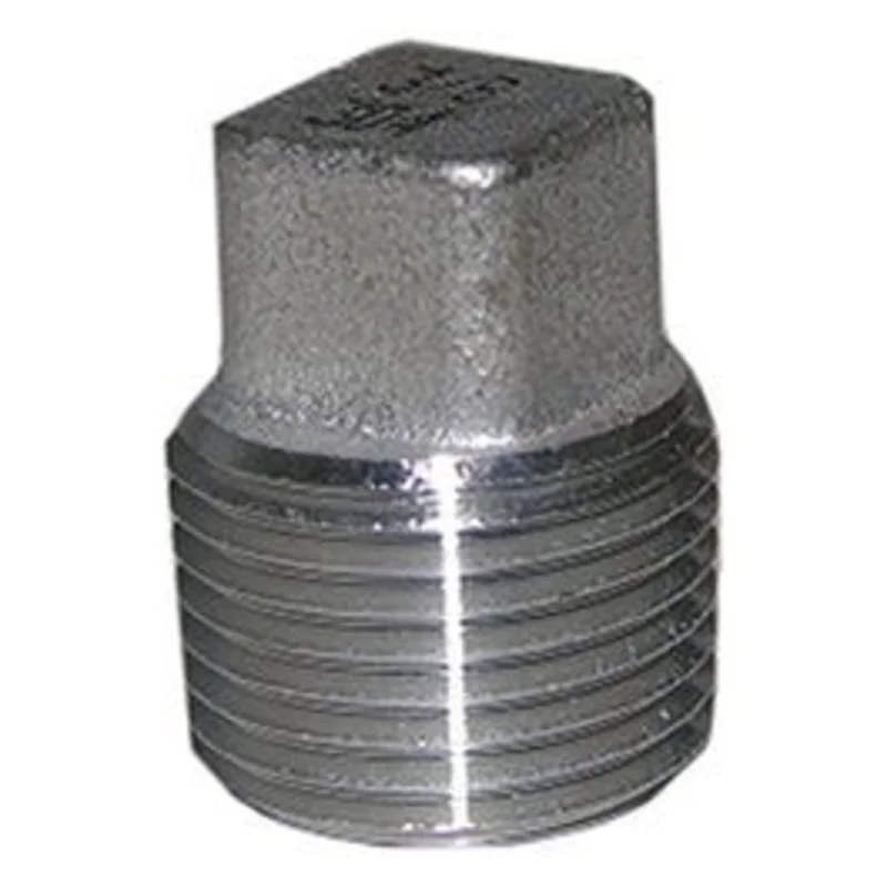 Stainless Steel Pipe Plug, 1/4-In.