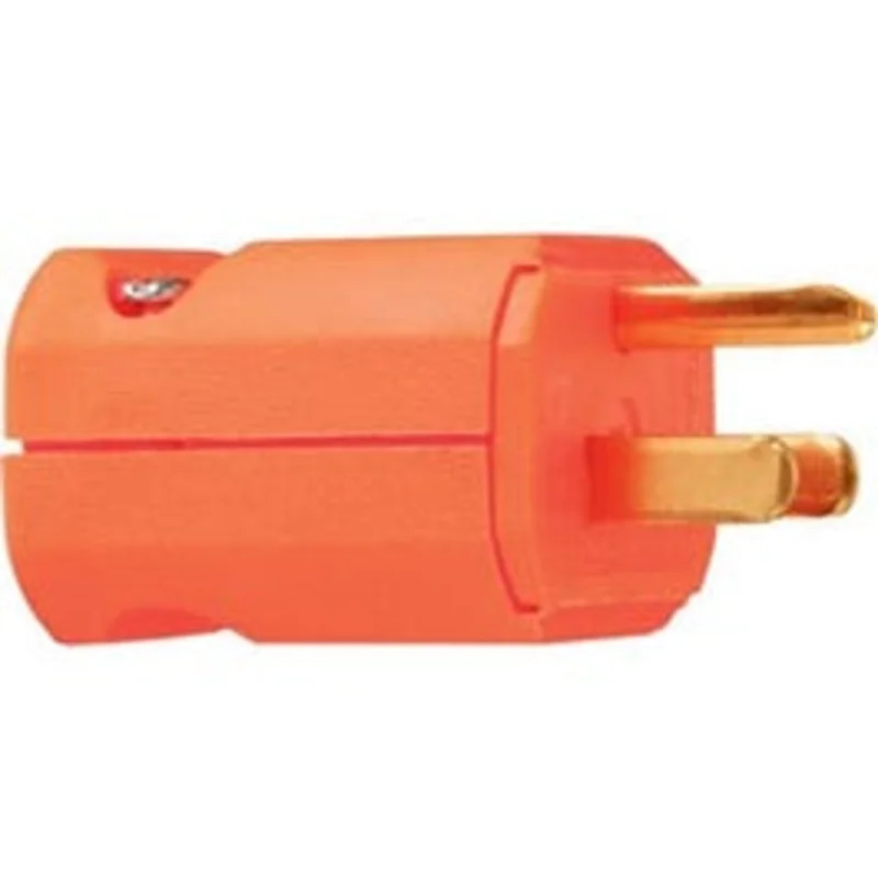 Straight Blade Plug 15A 125V