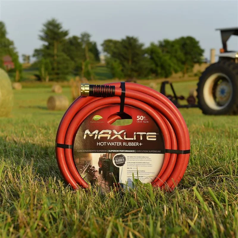 Swan Element MAXLite Hot Water Rubber Hose Red
