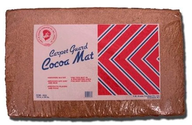 T.w Evans Cordage 16" X 27" Cocoa Mat