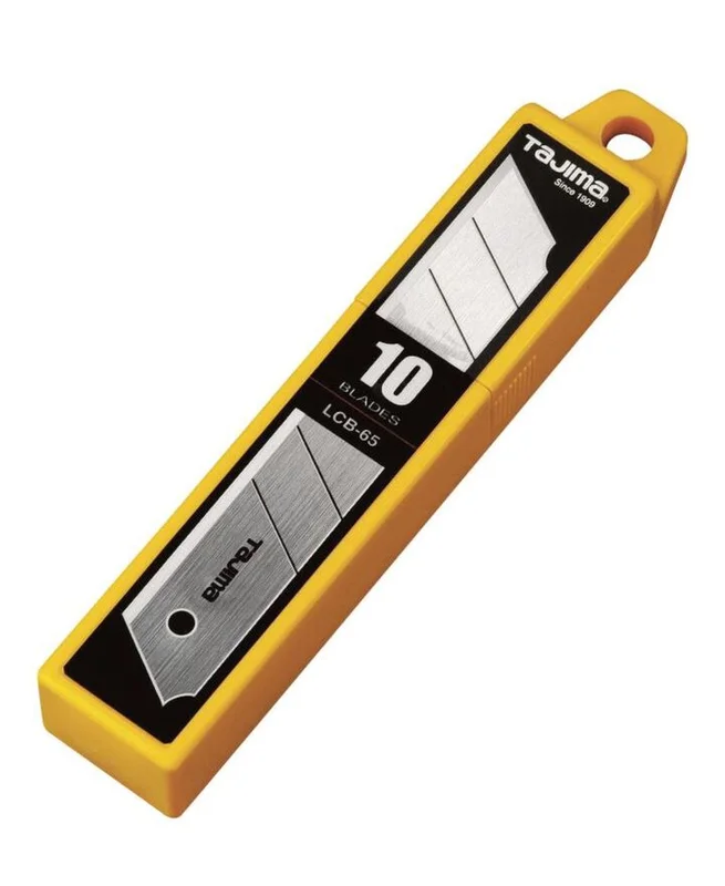 Tajima 1" 7-Point Extra HD ROCK HARD Replacement Blades, 10 pk LCB-65