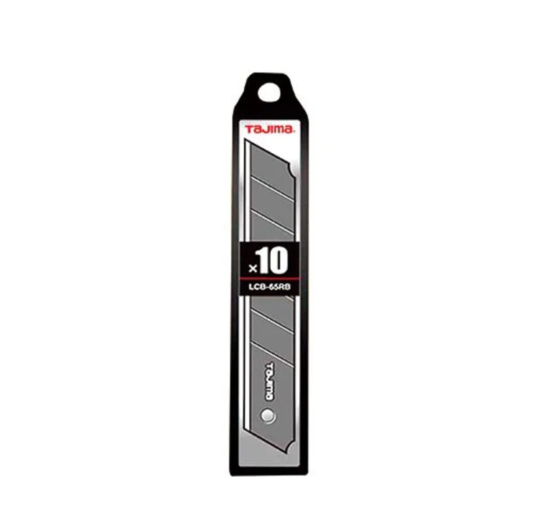 TAJIMA 1 in. Precision Black Razar Blades 10-Pack LCB-65RB