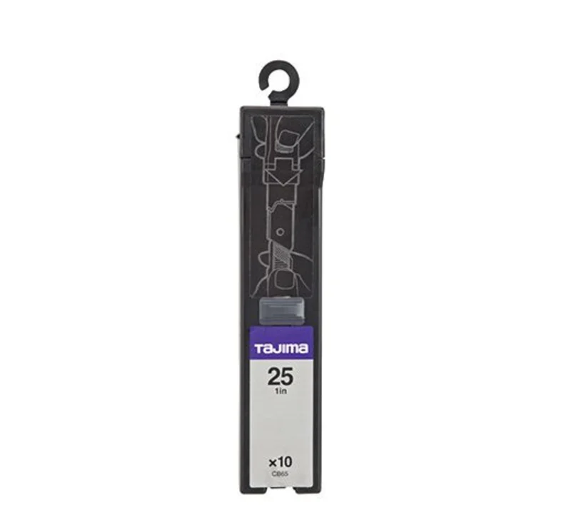 TAJIMA CB65C PREMIUM CUTTER SERIES, ROCK HARD BALDE 7 POINT , 10 BLDE, SAFETY DISPENSER