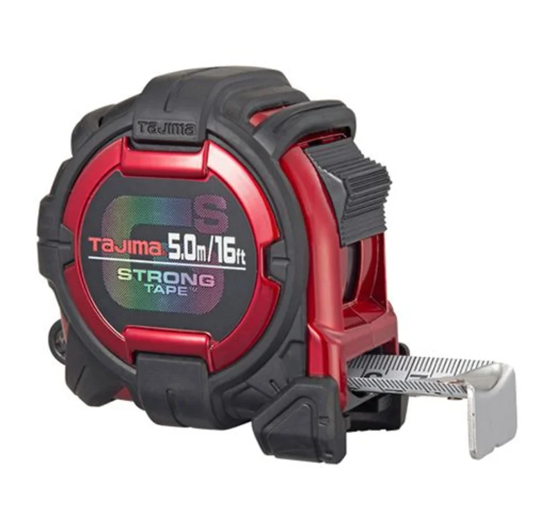 TAJIMA GS-16/5MBW GS Lock Tape Measure 16' / 5m x 1" Tetherable